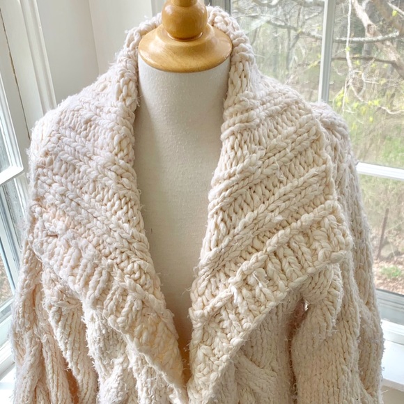 NYC DESIGNER doo.ri chunky oversized sweater coat - Picture 3 of 12